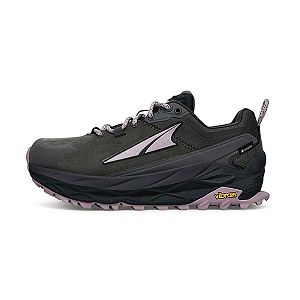 Buty Do Biegania W Terenie Damskie Altra Olympus 5 Hike Low Gtx Szare Czarne Fioletowe | Polska-37295