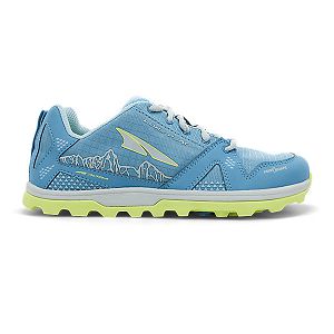 Buty Do Biegania W Terenie Damskie Altra Youth Lone Peak Niebieskie Żółte | Polska-54723