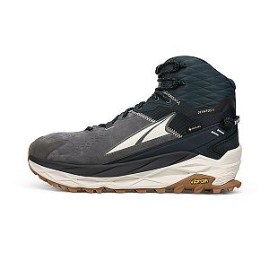 Buty Trekkingowe Męskie Altra Olympus 5 Hike Mid Gtx Czarne Szare Białe | Polska-73681