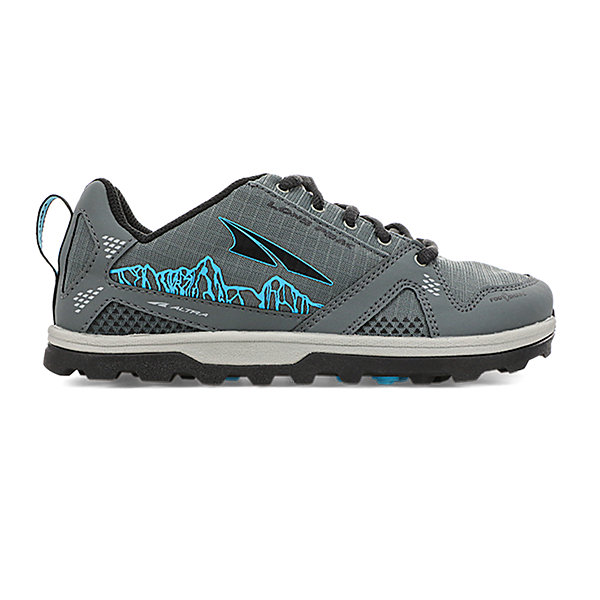 Buty Do Biegania W Terenie Damskie Altra Youth Lone Peak Szare Niebieskie | Polska-68023