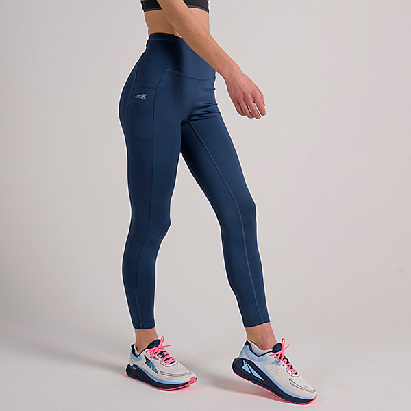 Joggers Damskie Altra Core Crop Niebieskie | Polska-49721